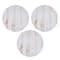 10" White Wood Grain Cake Boards by Makery®